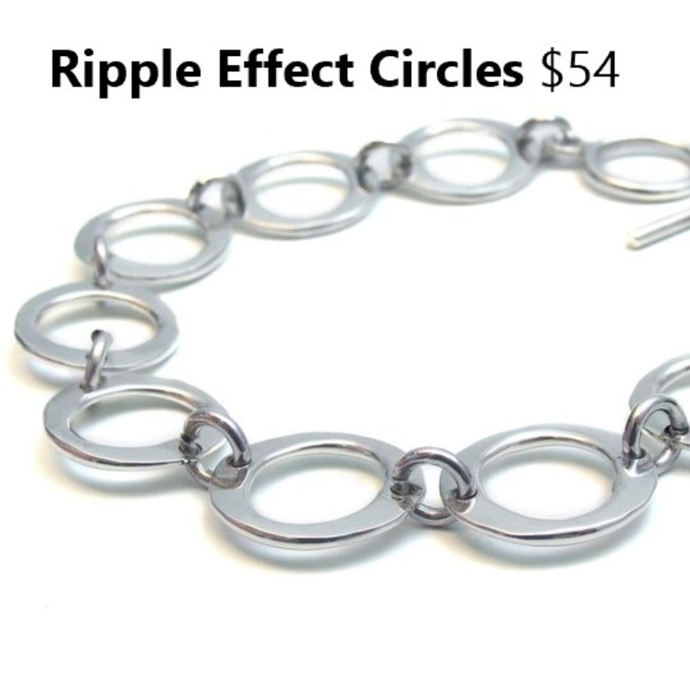 Ripple Effect Circles Bracelet